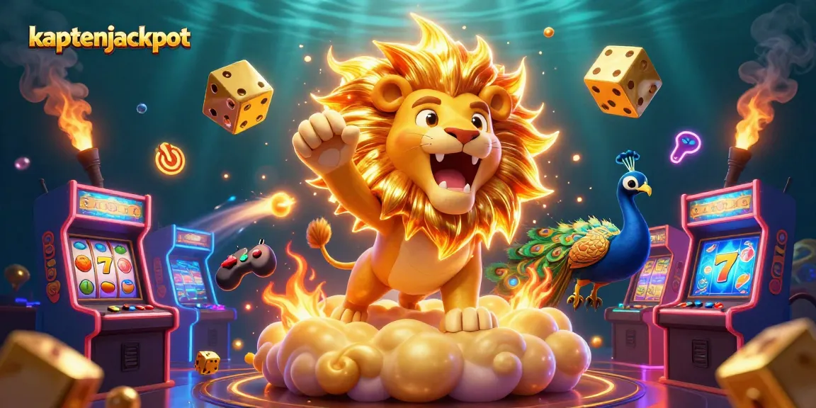 Experience the thrilling kaptenjackpot slot excitement with vibrant characters and dynamic elements.