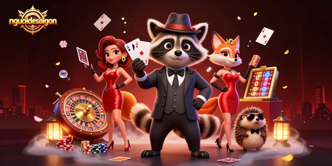 Win big with nguoidepsaigon's charming characters at a vibrant casino scene.
