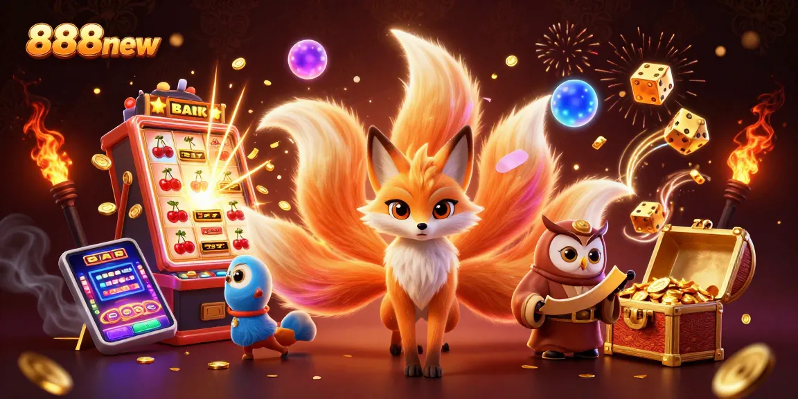 Spin and win at 888new with vibrant slot machines and energetic characters.