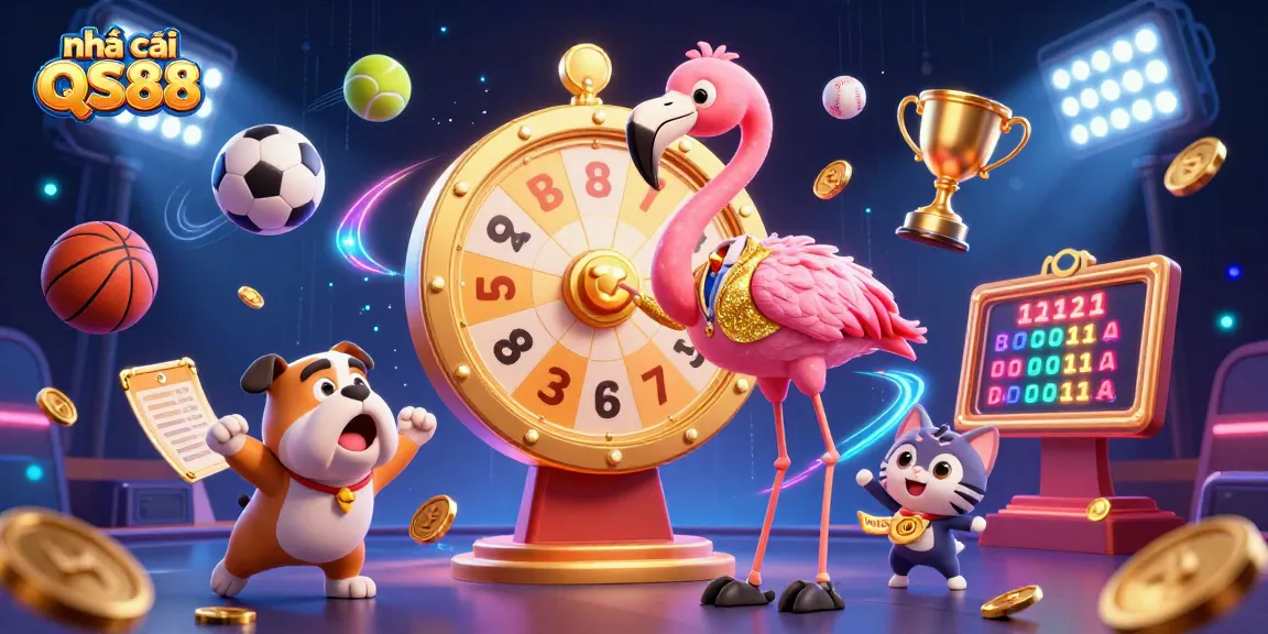 Experience exciting betting action with nhà cái QS88 in this vibrant casino scene.