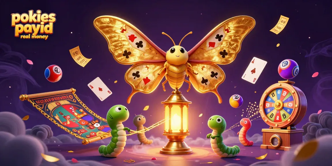 Experience thrilling pokies payid real money with a vibrant, dynamic casino scene featuring golden motifs.