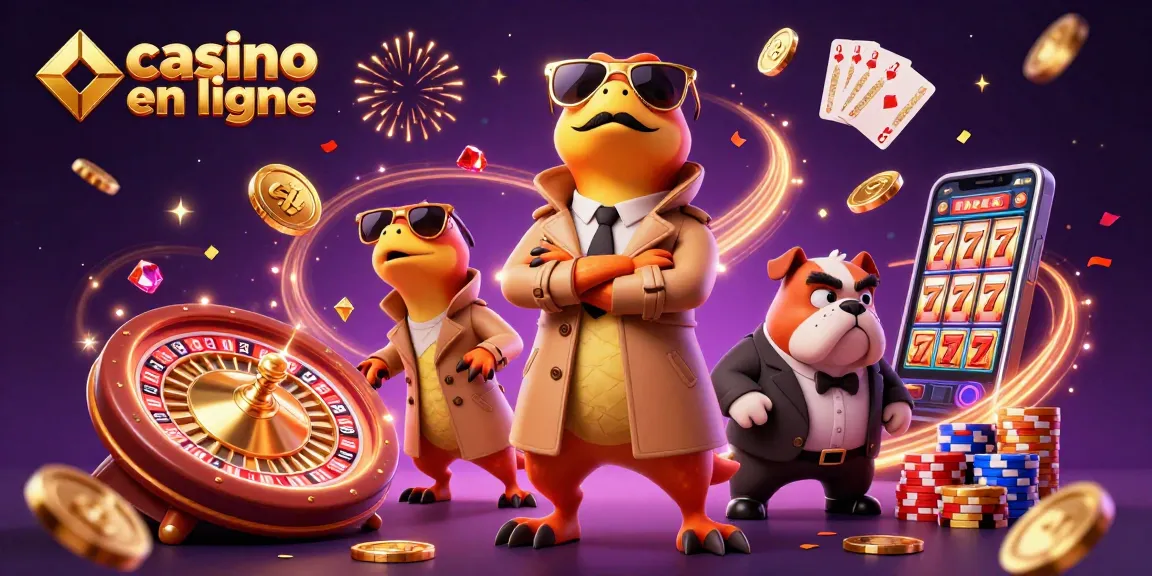Jouez et gagnez avec des machines à sous au casino en ligne, des raptors en trench coat tentent d'entrer dans un lounge VIP.
