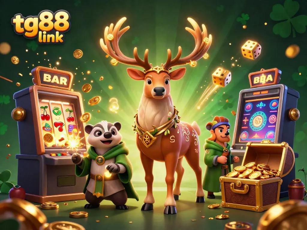 Engage with exciting gameplay at tg88 link showcasing vibrant casino elements and enchanting characters.