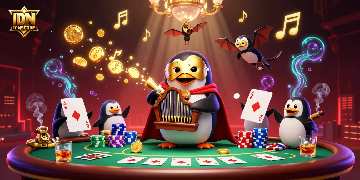 IDNSCORE offers thrilling gaming experiences including slots and poker in a visually captivating design.