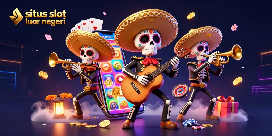 Engage with situs slot luar negeri through dynamic characters, vibrant game elements, and striking visuals.