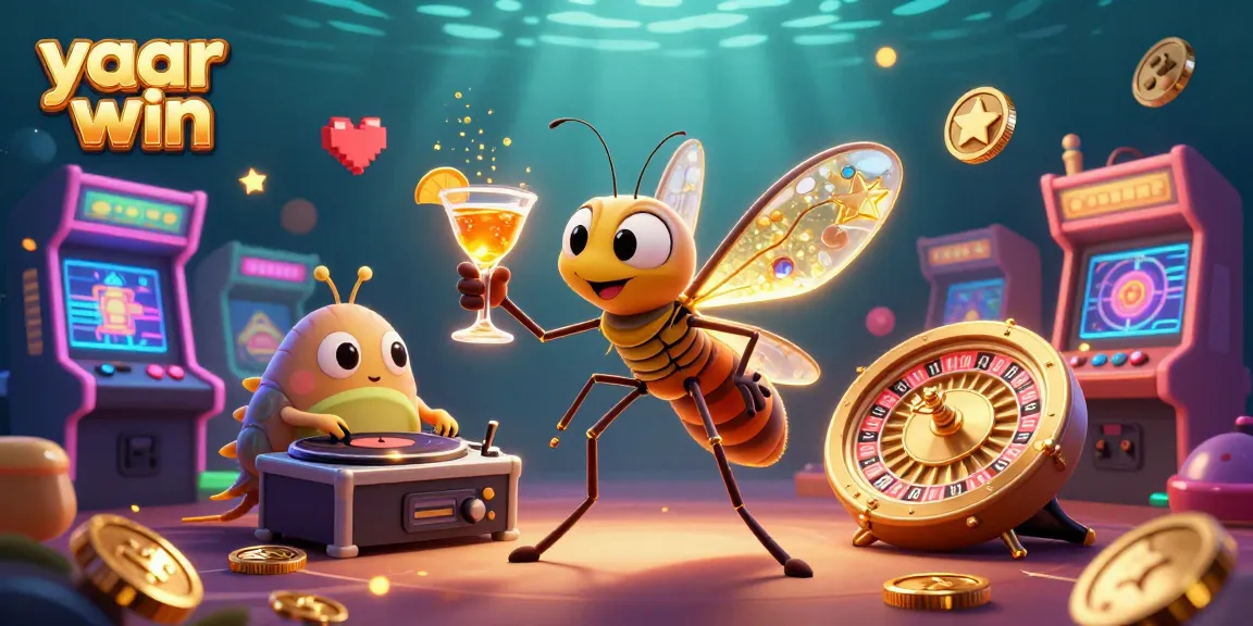 Engage with vibrant yaar win gaming illustrations showcasing a unique casino experience.