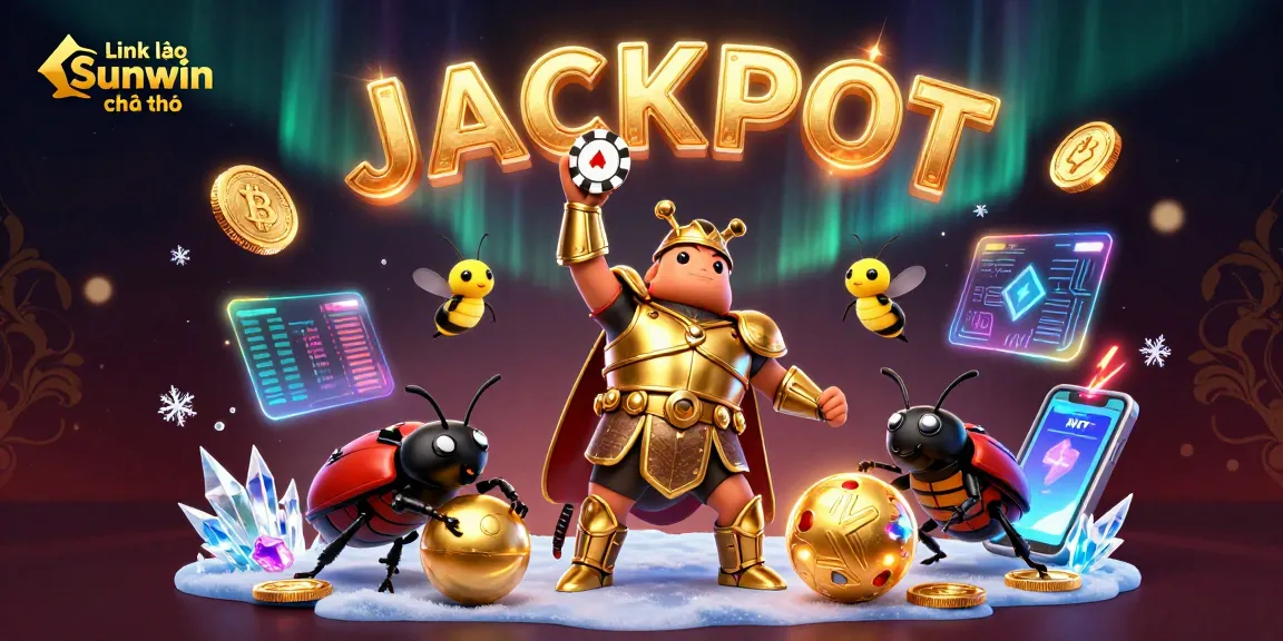 Spin the reels and win big with Link vào Sunwin chính thức in this exciting 3D casino scene.