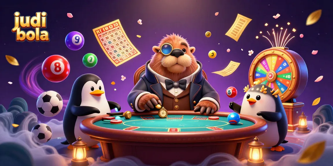 Experience judi bola excitement with a 3D walrus, penguin dealer, and bluffing pufferfish.