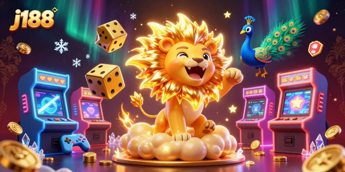 Experience the exciting world of j188 with vibrant characters and gaming elements.