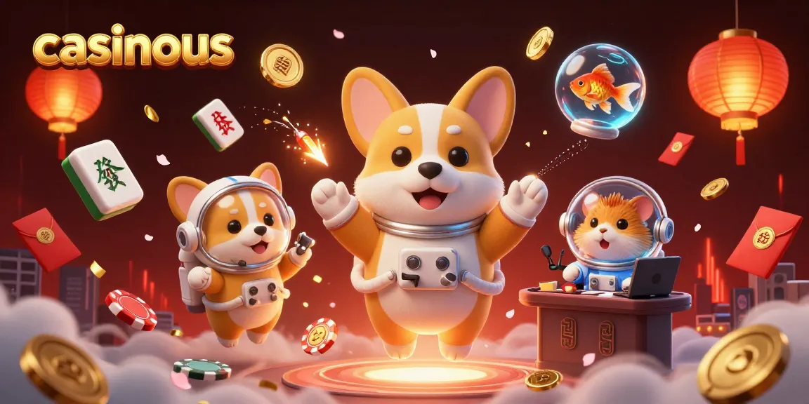 Play exciting games at casinous with vibrant visuals of a space station casino scene.