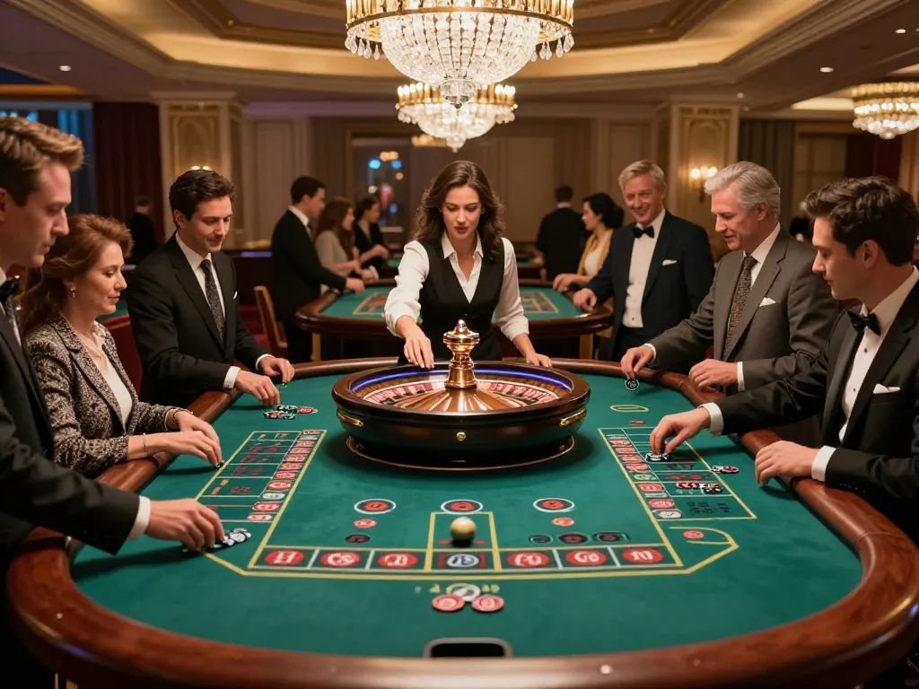 Placez des paris au meilleur casino en ligne France tout en profitant de l'action vibrante de la roulette et d'un décor luxueux.