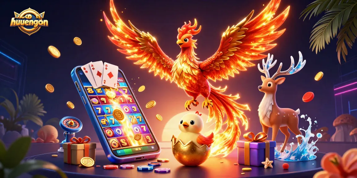 Experience thrilling gameplay at dacsanhuengon with engaging slot games and phoenix-themed visuals.