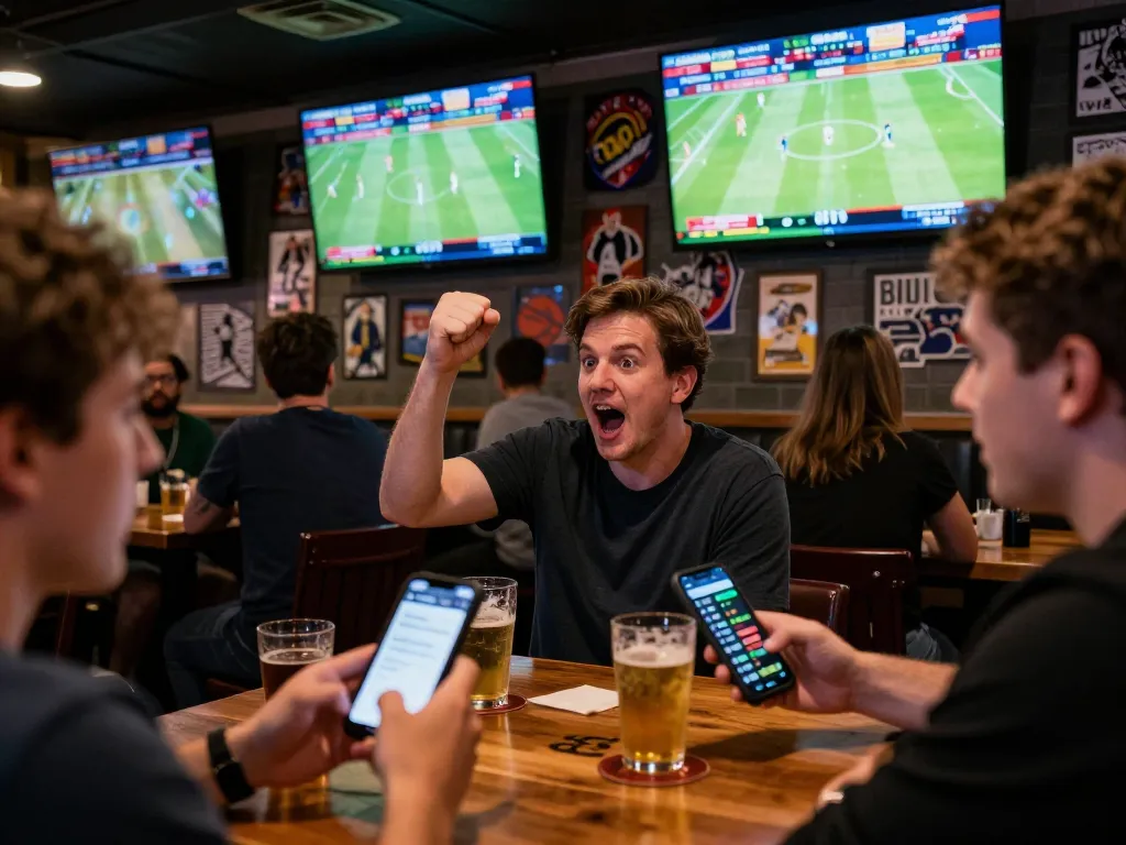 Follow live betting on tỷ số trực tuyến 7m while enjoying the thrill of the game in a sports bar