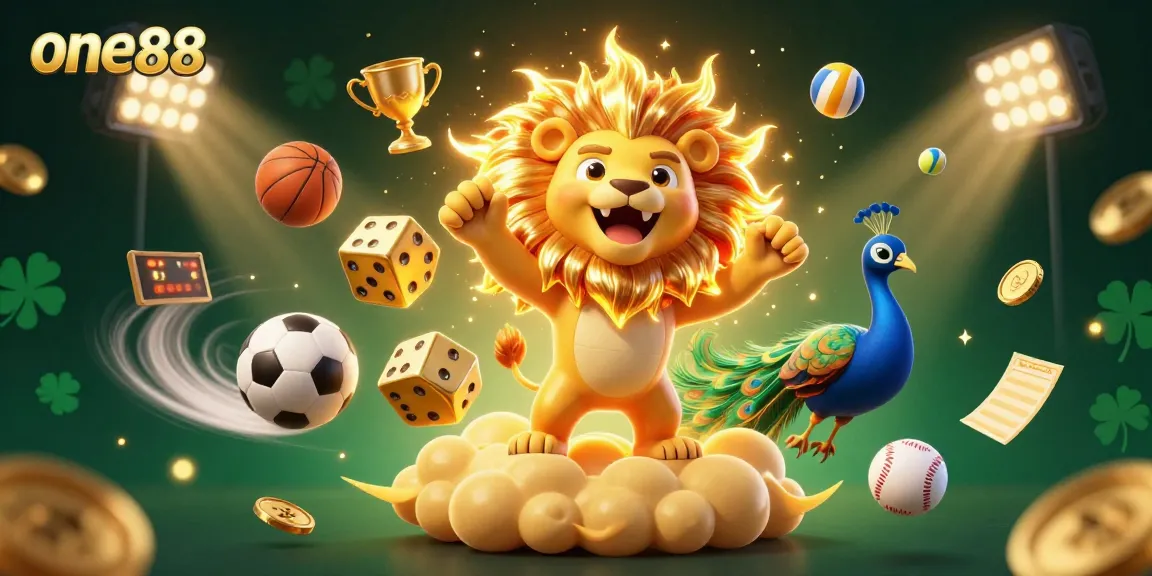 Experience the thrill of one88 sports betting with dynamic elements and vibrant visuals.