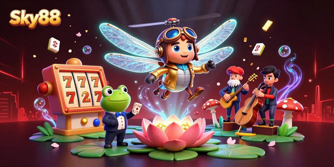Experience thrilling gameplay at Sky88 with vibrant slot games and dynamic casino action.