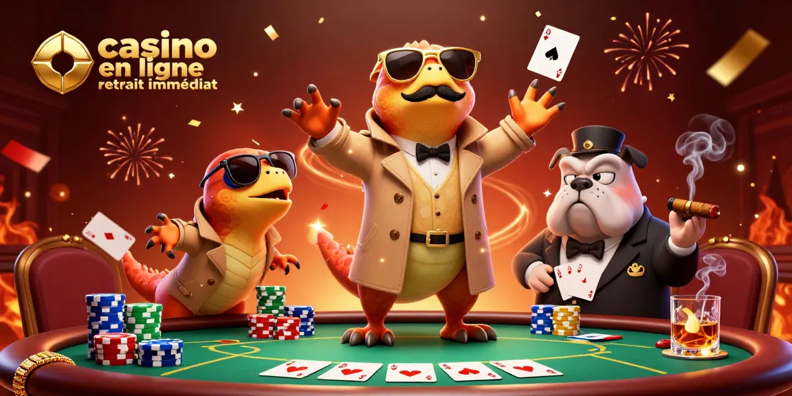 Profitez des retraits immédiats en jouant dans ce casino en ligne rempli de gains!