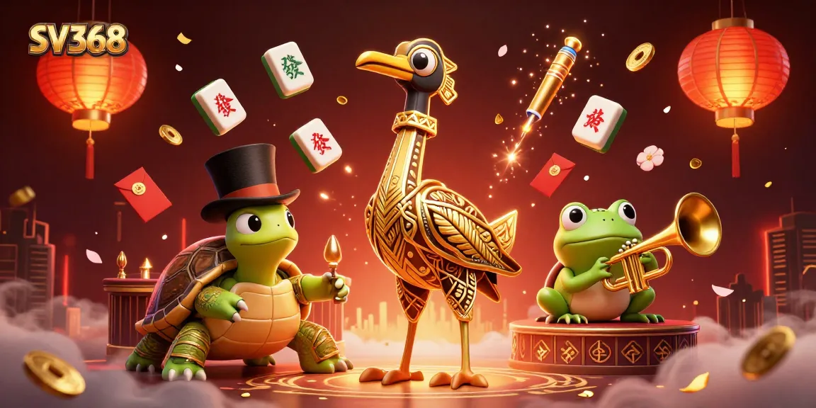 Spin the reels at SV368 and enjoy an electrifying atmosphere with vibrant characters and lucky symbols.