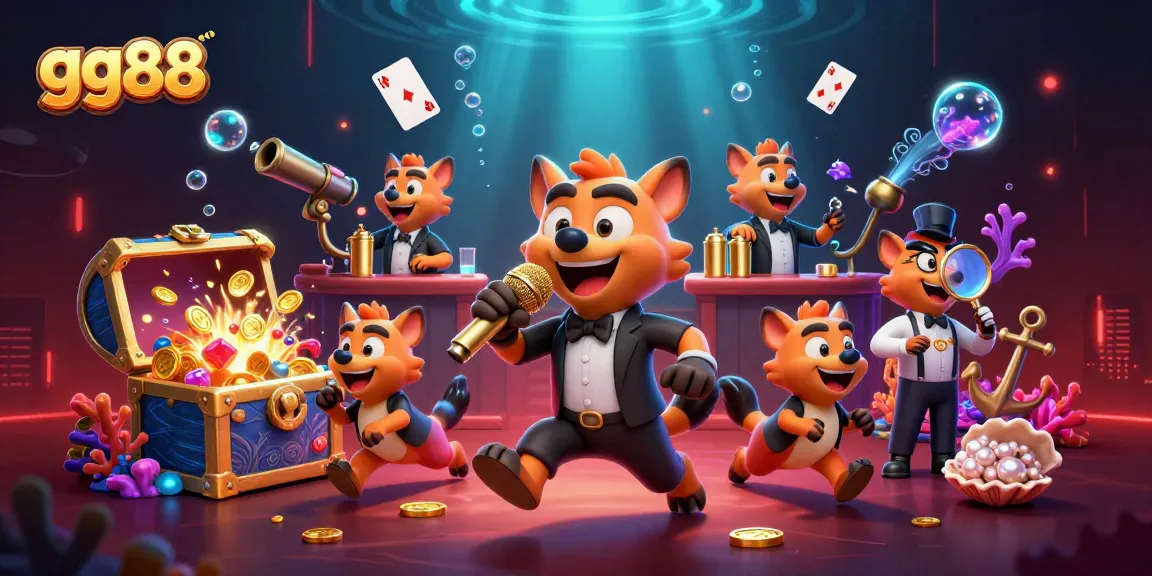 Experience the excitement of gg88 casino with hyenas hosting a lively comedy club scene.
