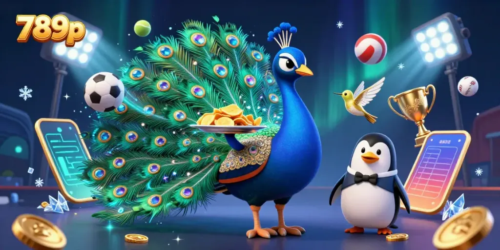 Engage in thrilling betting adventures with 789p during a dynamic casino scene.