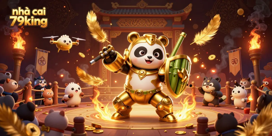 Engage with thrilling activities at nhà cái 79king featuring dynamic 3D character battles in a lively casino arena.