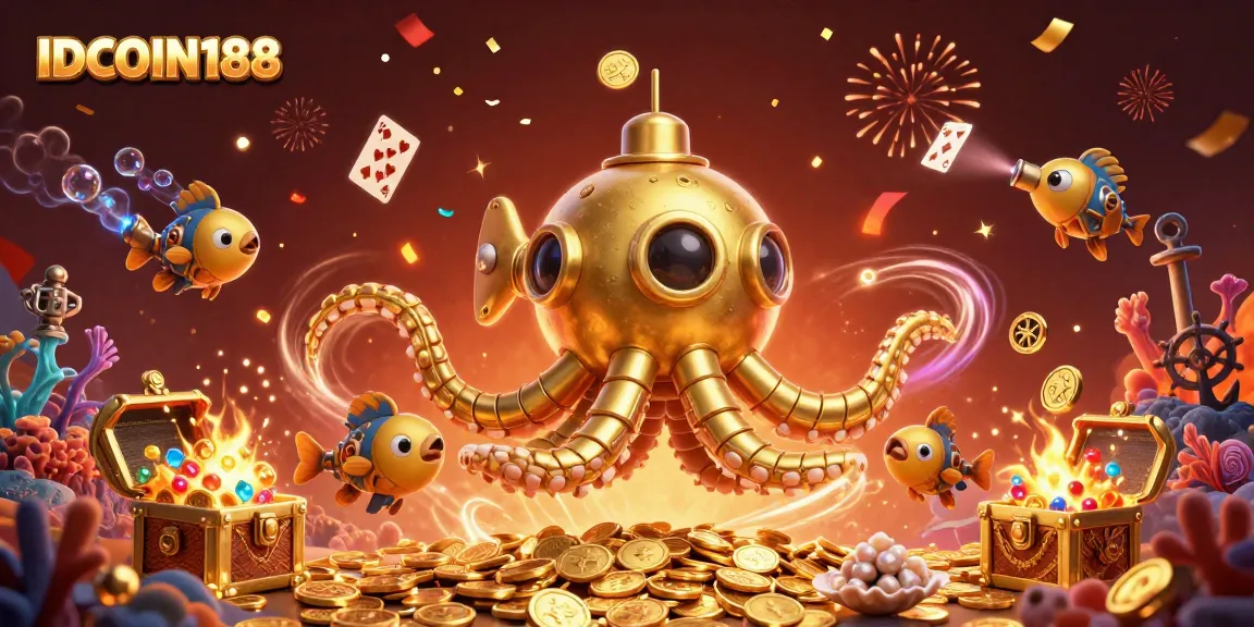 Experience the thrill of IDCOIN188 with a vibrant underwater casino adventure