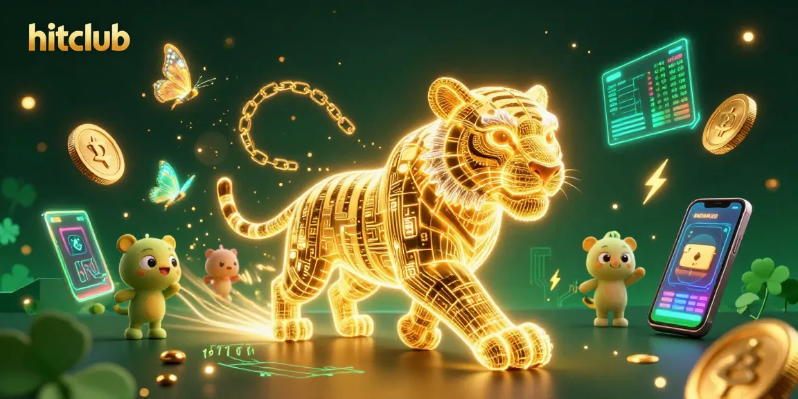 Join the excitement at hitclub with neon slots and crypto elements lighting up your gaming adventure!