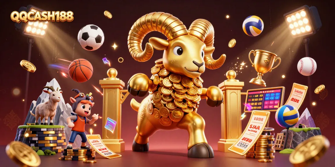 Engage in thrilling gameplay with QQCASH188's dynamic sports betting and casino elements.