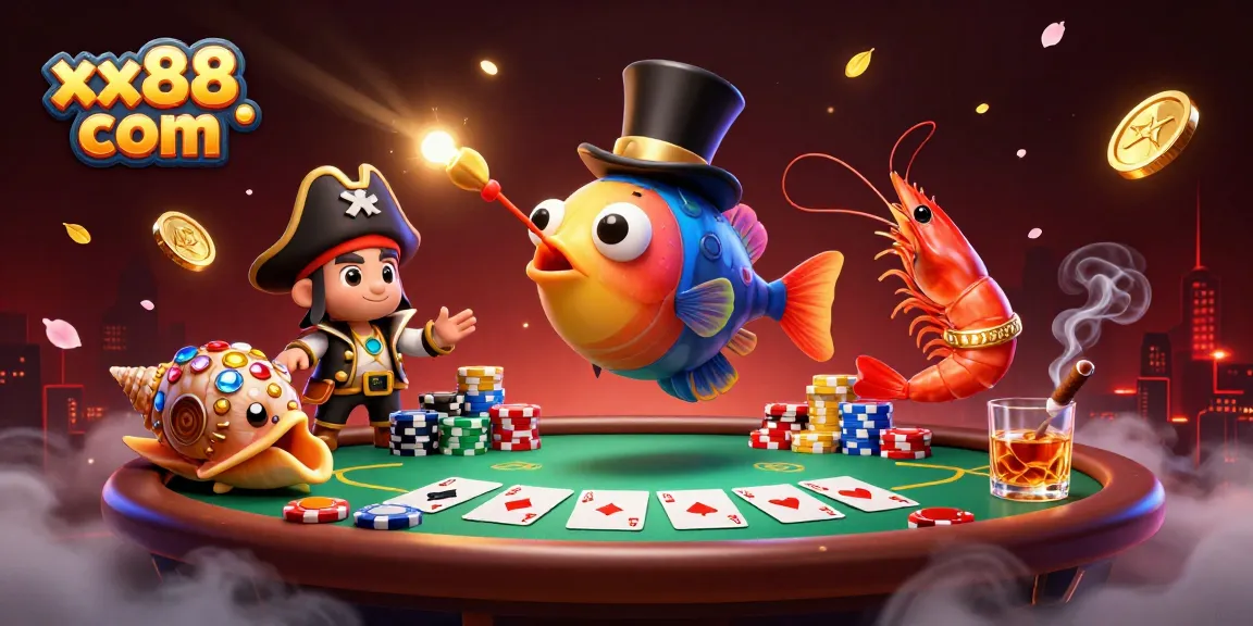 Win big with xx88 com while playing poker in a vivid underwater world with unique creatures.