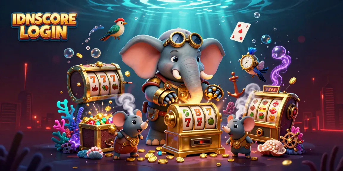 Spin the jackpot at IDNSCORE LOGIN with thrilling slot machines and vibrant visuals.