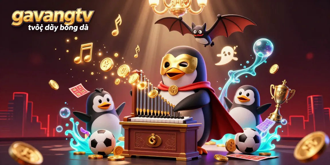 Experience gavangtv trực tiếp bóng đá with animated sports elements, dynamic scenes, and vibrant casino visuals
