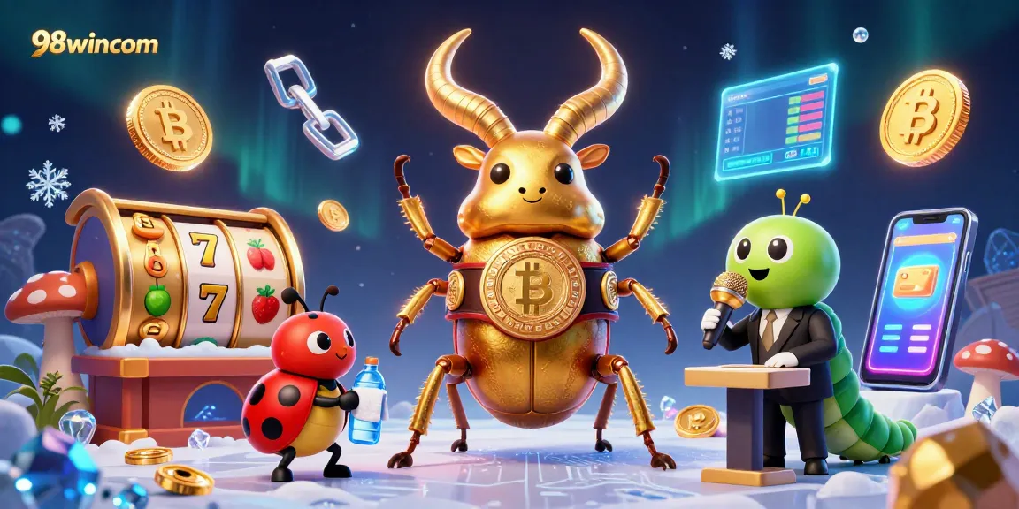 Engage in thrilling gameplay with 98wincom's colorful casino infinity, capturing excitement and jackpots.