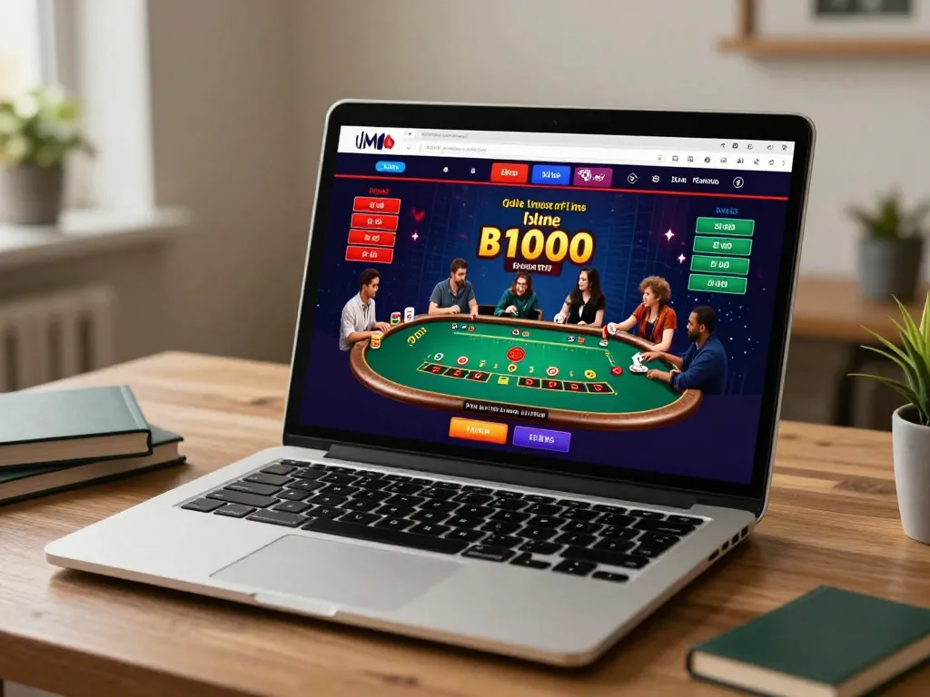 Engaging moment at LLWIN Function with players strategizing in a lively online blackjack game