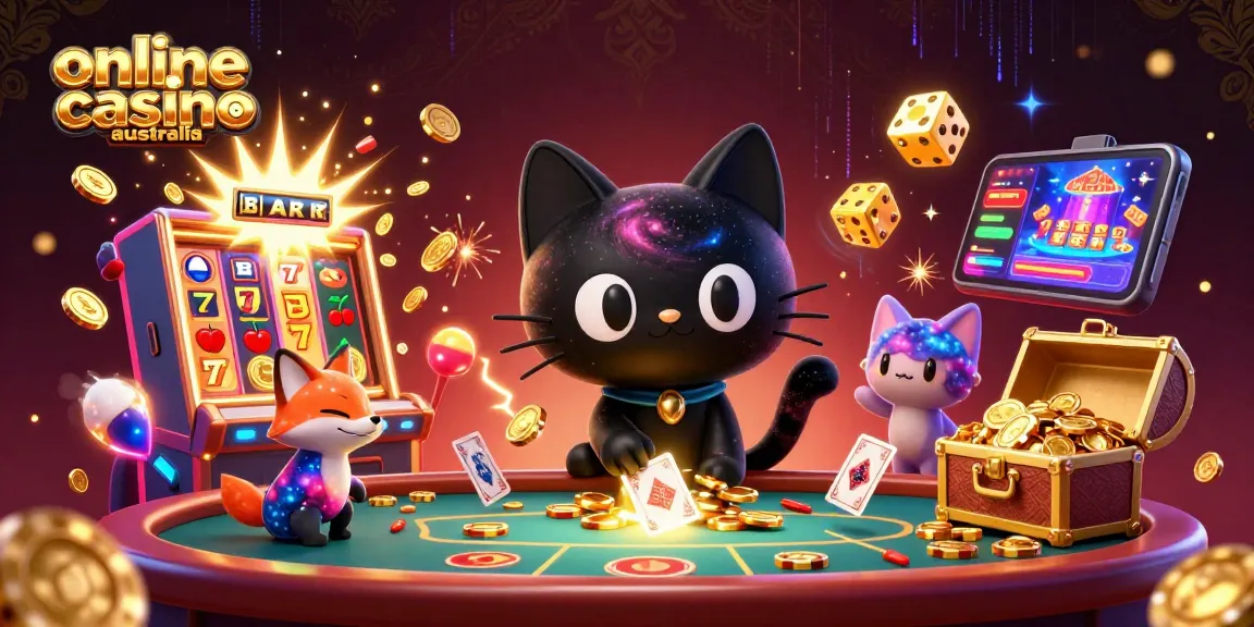 Engage with vibrant gameplay visuals at an online casino Australia, featuring thrilling characters and dynamic elements.