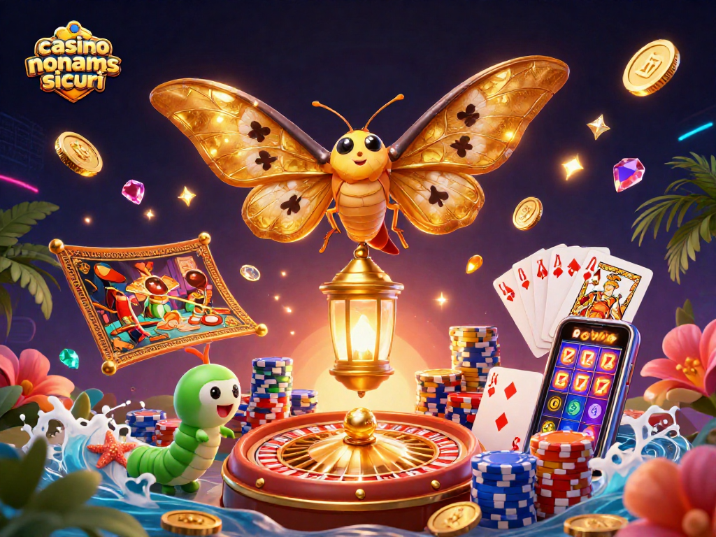 Slot e giochi da casinò sicuri non AAMS mostrano dettagli vivaci e scenari coinvolgenti.